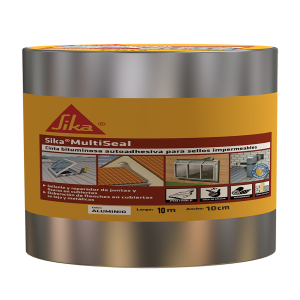 Sika MultiSeal Aluminio cinta impermeable autoadhesiva 10m/10CM