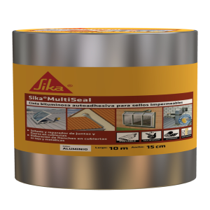 Sika MultiSeal Aluminio cinta impermeable autoadhesiva 10m/15CM
