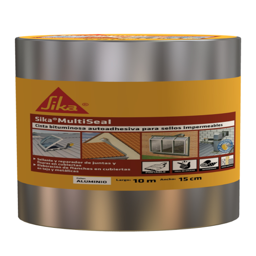 Sika MultiSeal Aluminio cinta impermeable autoadhesiva 10m/15CM