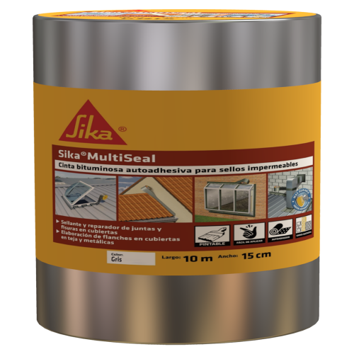 Sika MultiSeal Gris cinta impermeable autoadhesiva 10m/15CM