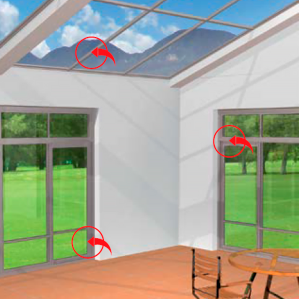 Sikasil E blanco silicona acética antihongos para vidrio y aluminio 280ML - Image 3