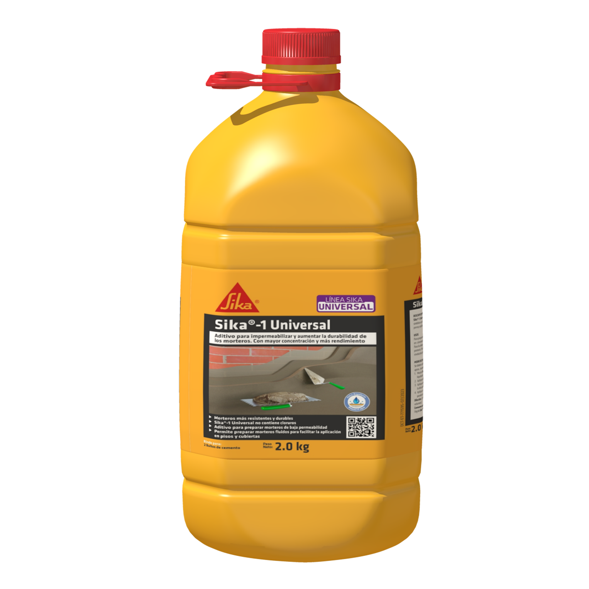 Sika 1 Universal aditivo impermeabilizante para concreto y mortero 1KG