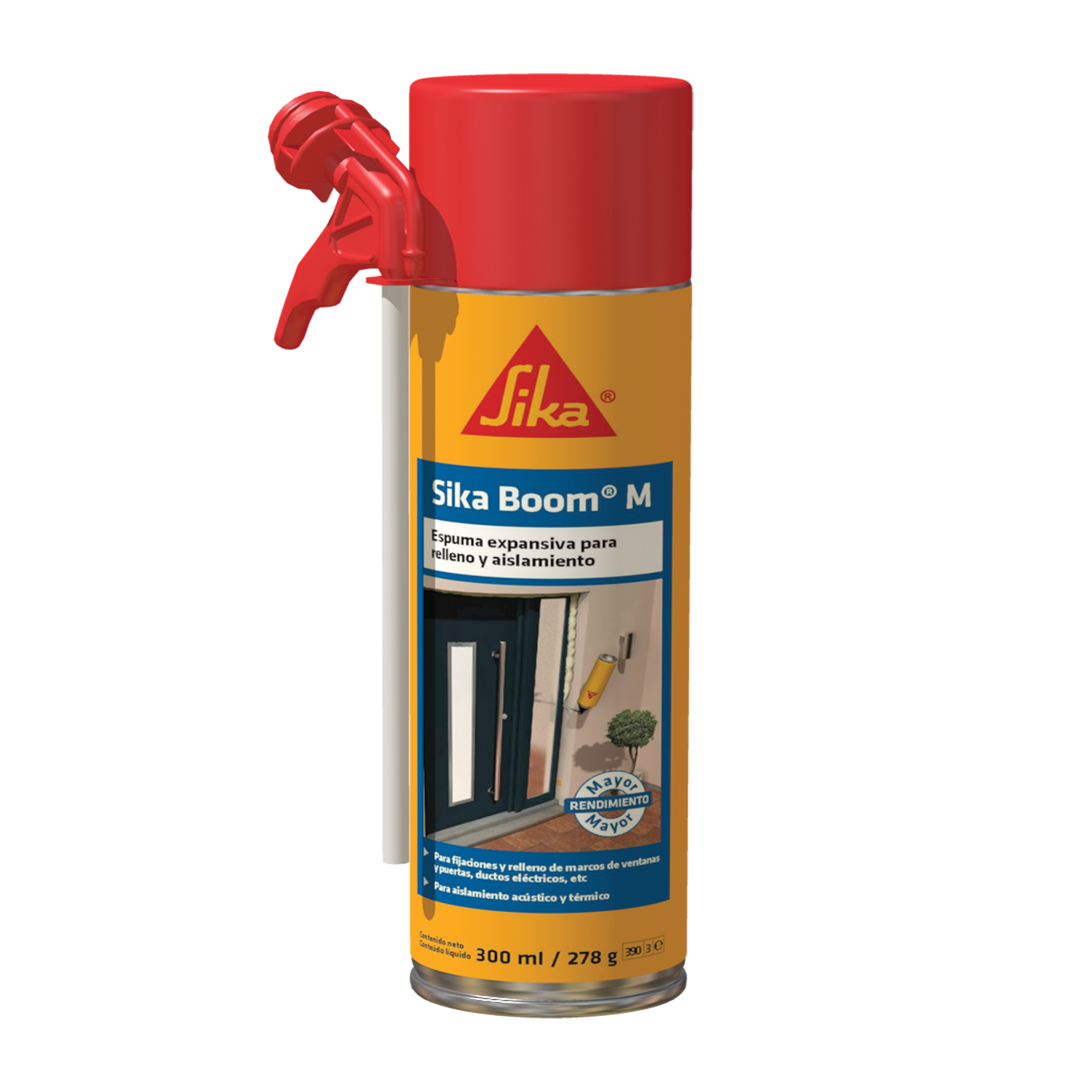 Sika Boom M espuma expansiva de poliuretano para rellenos 300ML