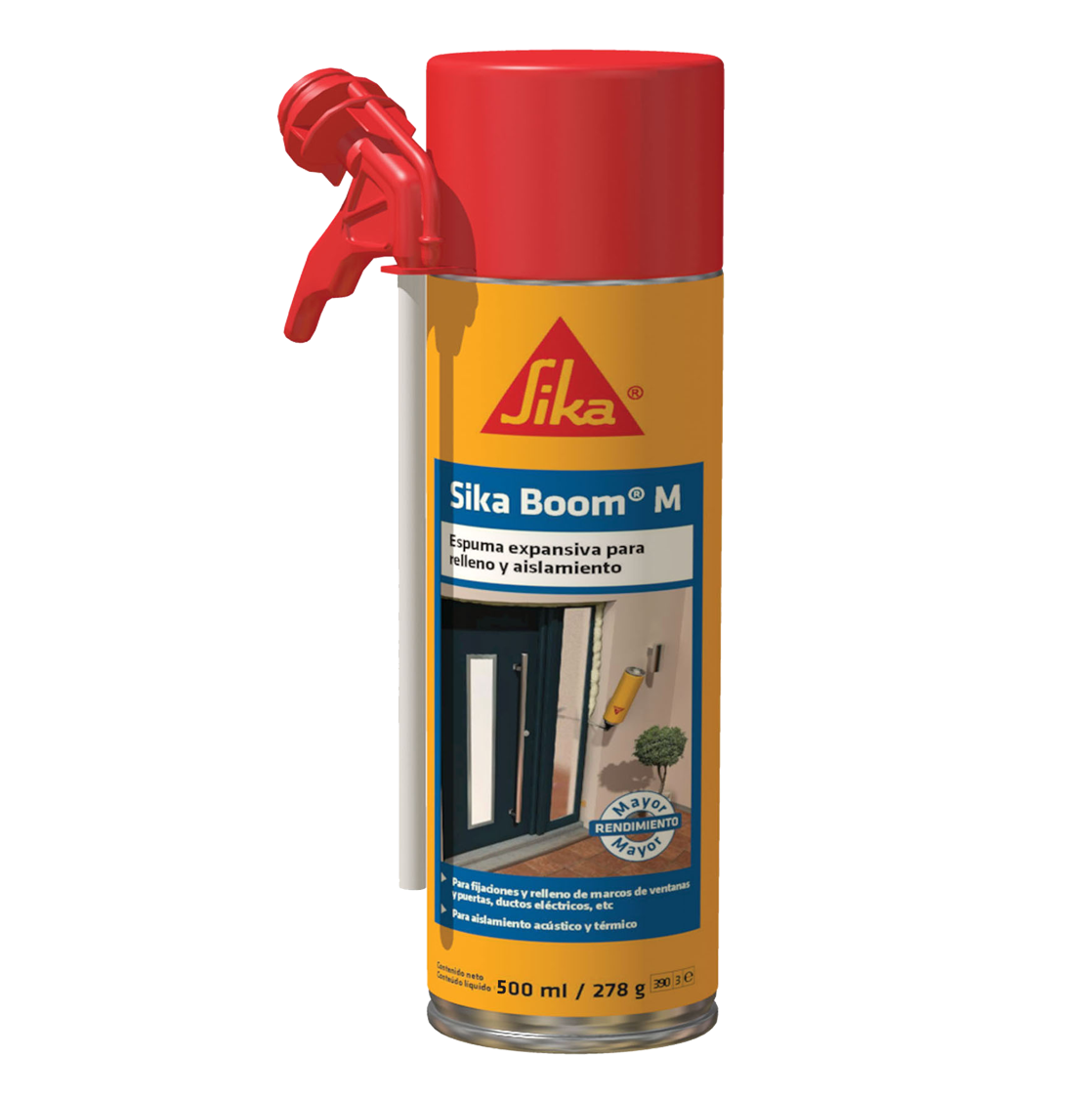 Sika Boom M espuma expansiva de poliuretano para rellenos 500ML