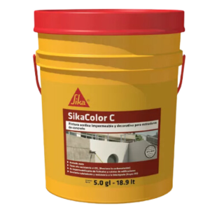 SikaColor C Blanco recubrimiento impermeable y decorativo para concreto 5GAL