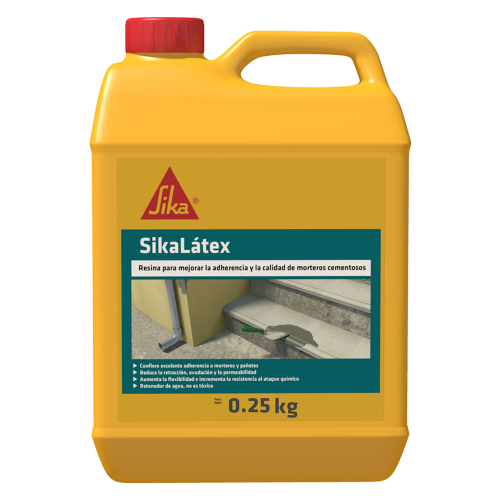 SikaLatex aditivo mejorador de adherencia para mortero 0.25KG