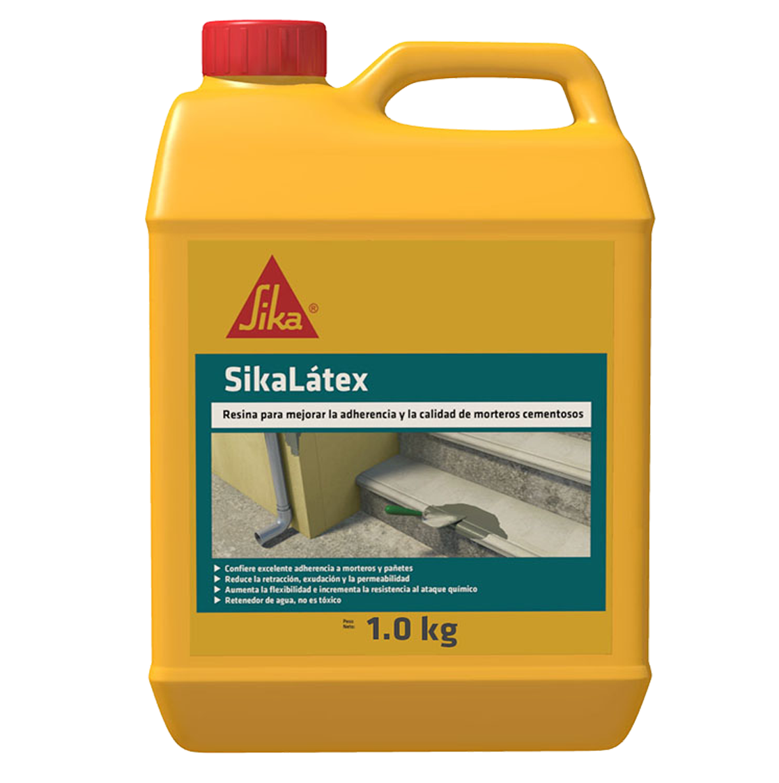 SikaLatex aditivo mejorador de adherencia para mortero 1KG