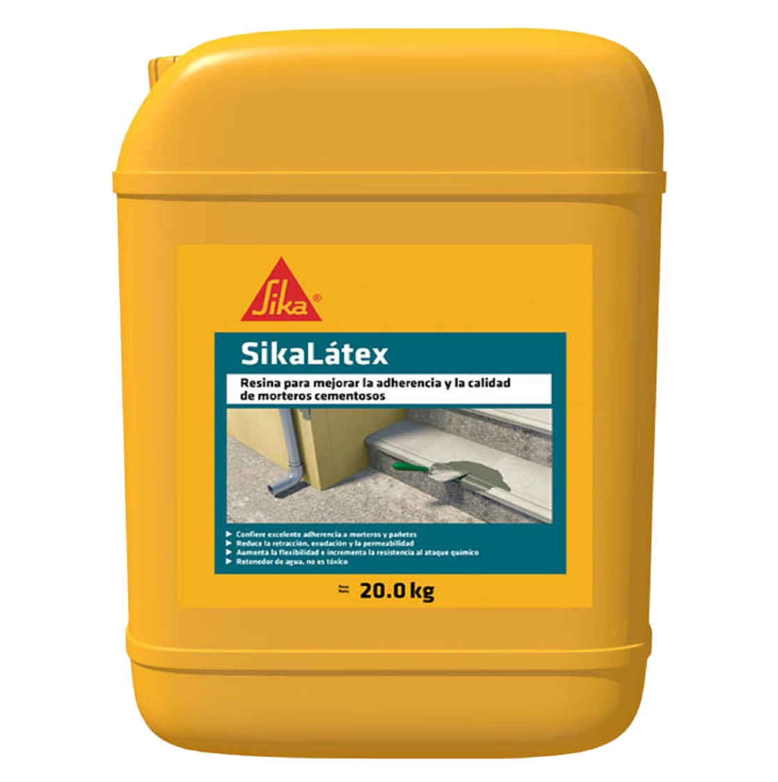 SikaLatex aditivo mejorador de adherencia para mortero 20KG