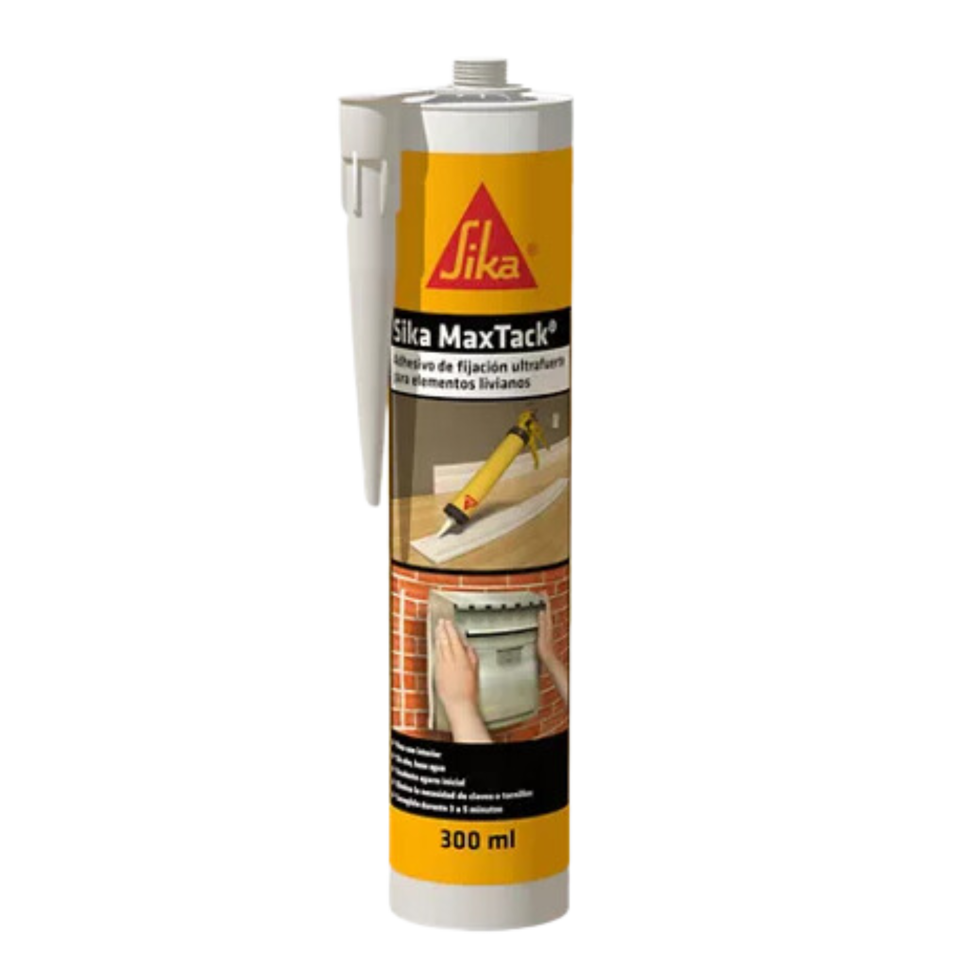 Sika MaxTack adhesivo acrílico multiusos 300ML