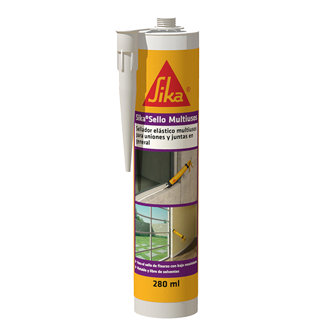 Sika Sello Multiusos sellador acrílico para juntas con moderado movimiento 280ML