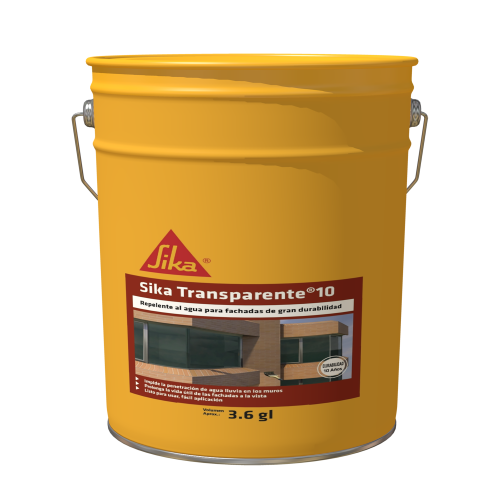 Sika Transparente 10 repelente de agua para fachadas 3.6GAL