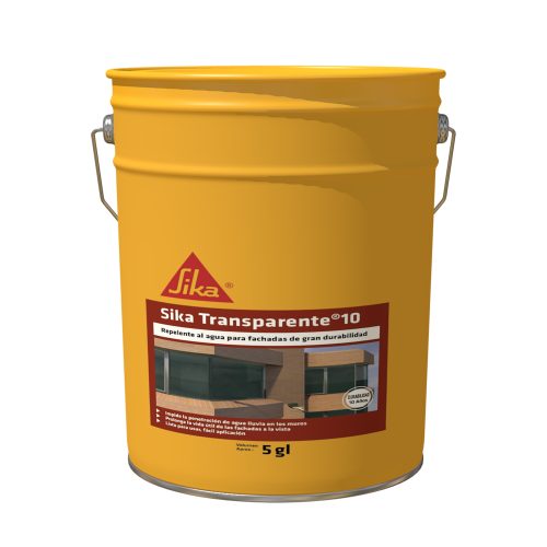 Sika Transparente 10 repelente de agua para fachadas 5GAL